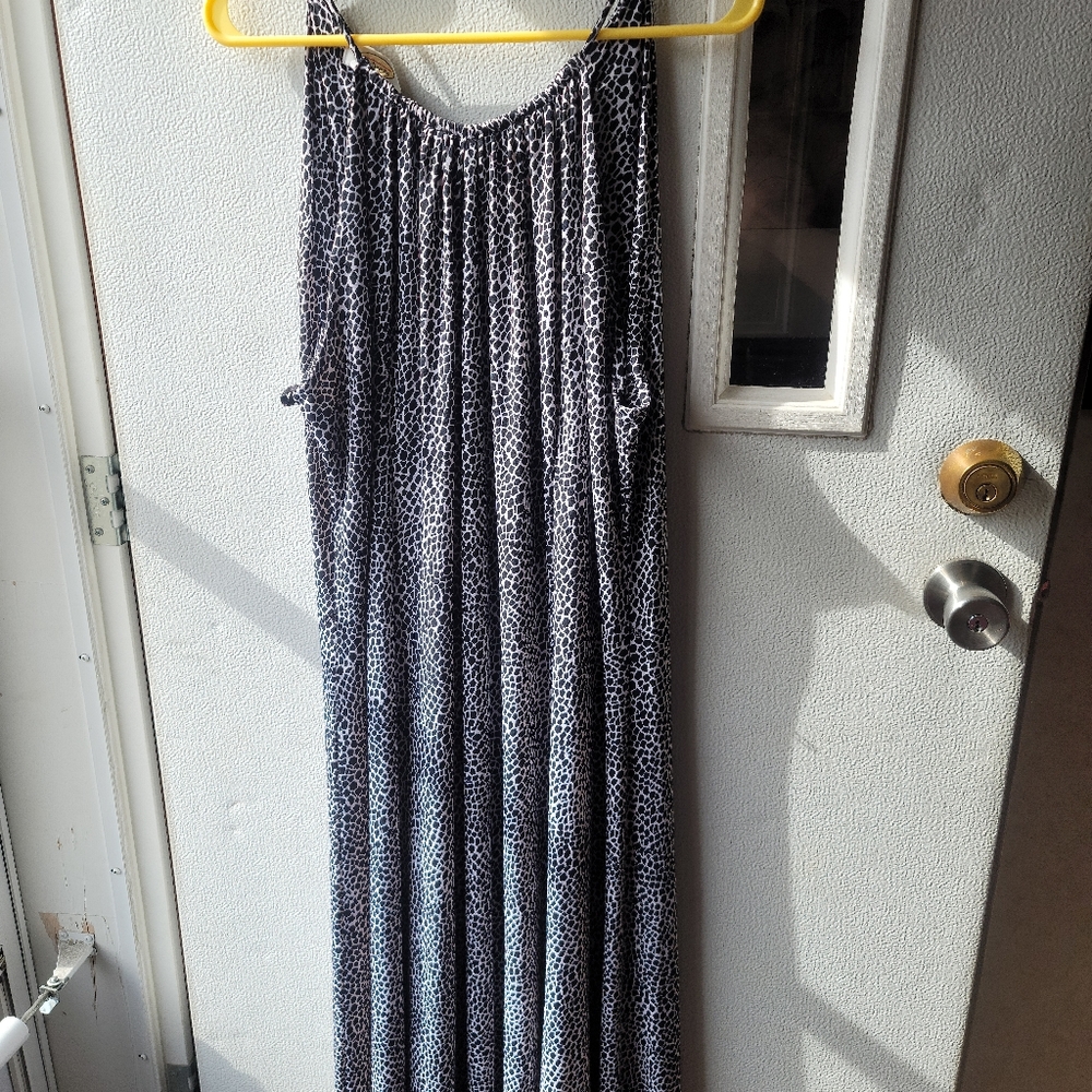 Animal Print Tank Dress